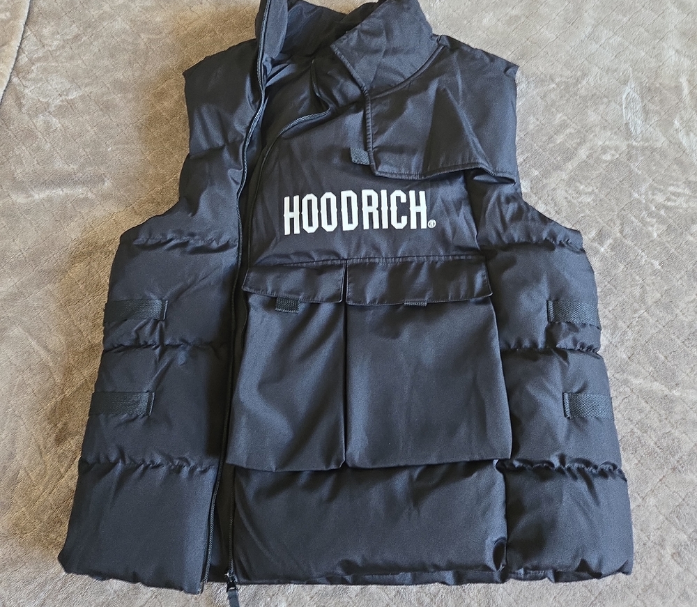 Men's Black Puffer Vest